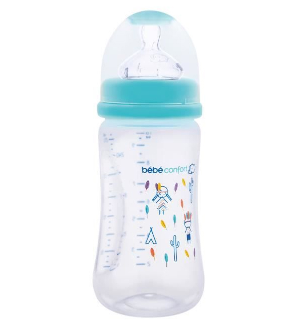 Bebe Confort Biberon Maternity 270 Ml Indians Bleu 0 12m Green Para