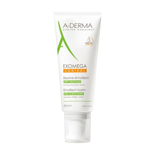 A-DERMA — EXOMEGA CONTROL BAUME ÉMOLLIENT ANTI-GRATTAGE COSMÉTIQUE STÉRILE 200 ml