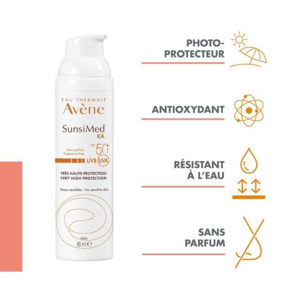Eau Thermale Avène Sunsimed Très Haute Protection – 80ml – Image 2