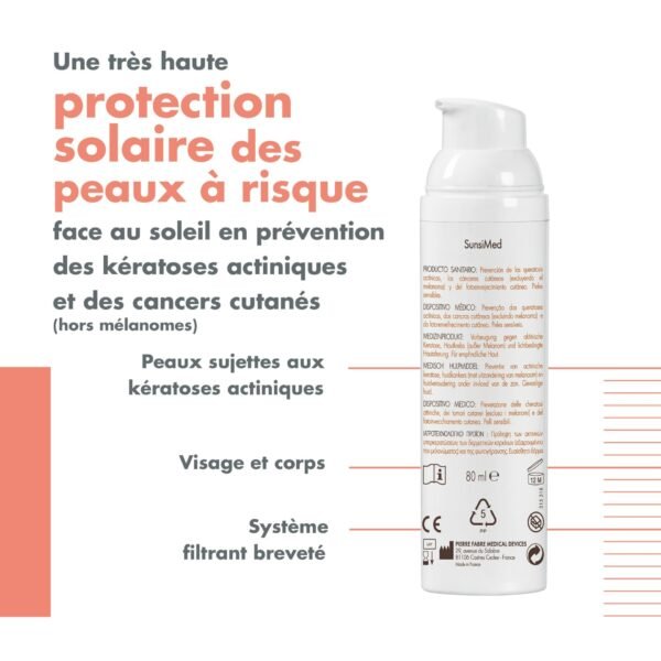 Eau Thermale Avène Sunsimed Très Haute Protection – 80ml – Image 3