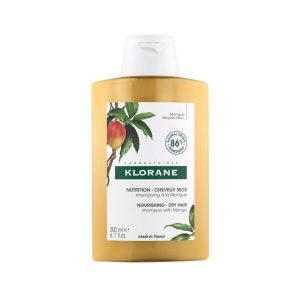Klorane – Shampoing Nutrition à la Mangue – Cheveux secs 200 ml