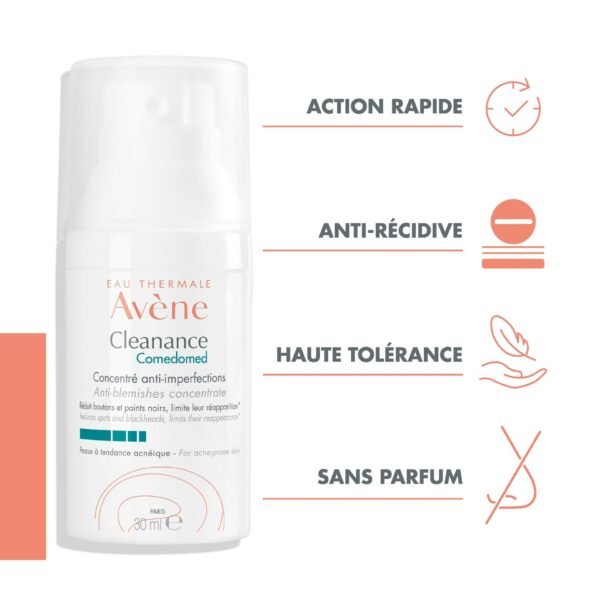 EAU THERMALE AVÈNE Cleanance Comedomed Concentré Anti Imperfections 30ml – Image 4