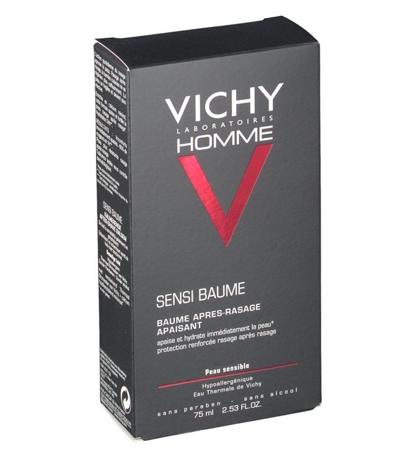Vichy Homme Sensi-Baume Après-Rasage Fortifiant Peau Sensible | 75ml – Image 3