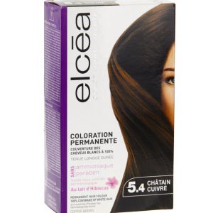 Elcea Coloration Experte – Châtain Cuivré 5.4