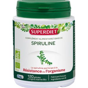 Super Diet Spiruline – 120 Gélules