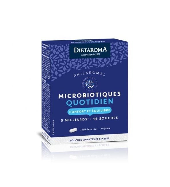 Dietaroma Microbiotique Quotidien 60gelules