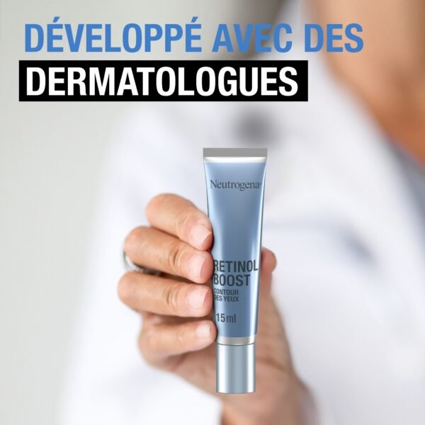 Neutrogena Retinol Boost Crème Contour des Yeux Anti-Âge Anti-Rides 15ml – Image 5