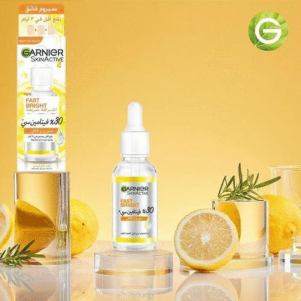 Garnier SkinActive Sérum fast bright à la vitamine c booster d’éclat30ml – Image 3