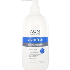 Acm Sensitélial Gel nettoyant surgras – 500 ml