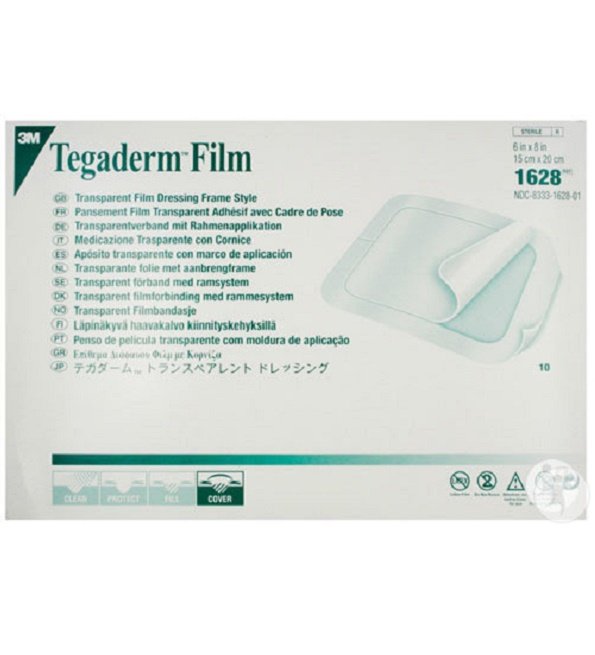 TEGADERM Pansement film Transparent avec Cadre 5 x 20 cm