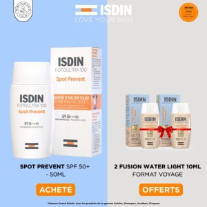 ISDIN Foto Ultra Spot Prevent Fusion Fluid Spf50+50ml = 2 Miniatures Fusion Water 10ml Offerts