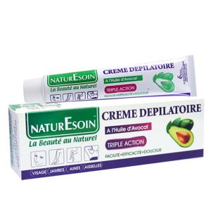 NaturEsoin Crème Dépilatoire à l’Huile d’Avocat – 50 ml