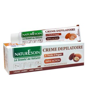 NaturEsoin Crème Dépilatoire à l’Huile d’Argan – 50 ml