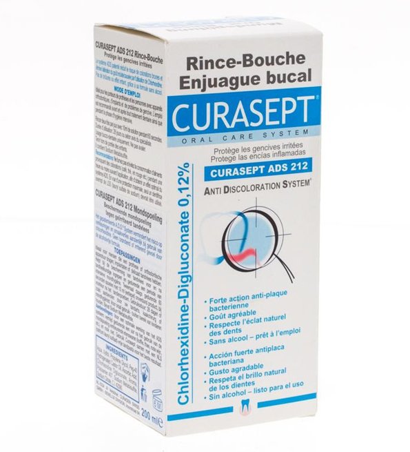 Curaprox – Curasept ADS 212 – Bain de bouche 0,12% CHX – 200 ml – Image 2