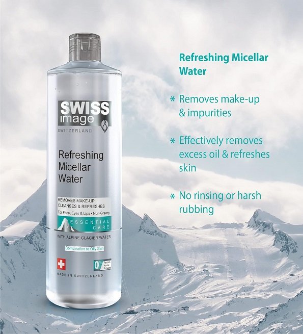 Swiss Image Essential Care Refreshing Micellar Water 400 ml – Image 2