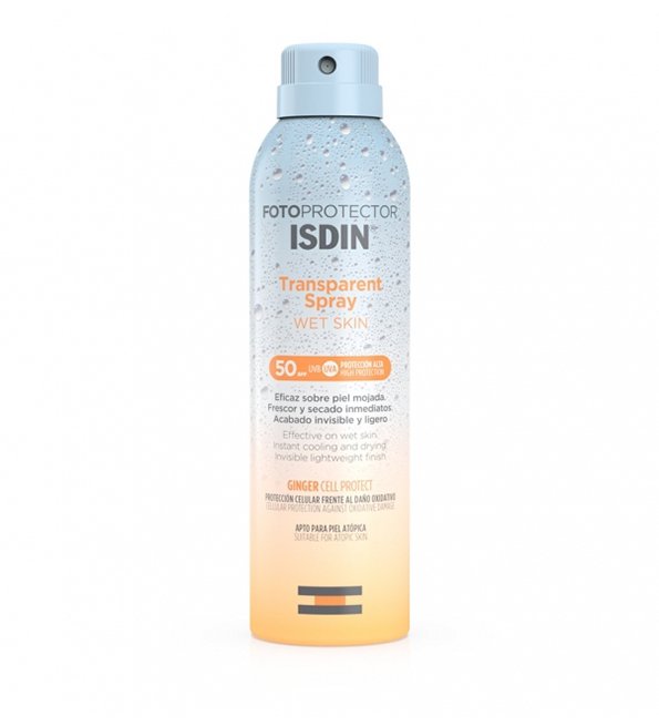 ISDIN Fotoprotector spray transparent adulte spf50 250ml