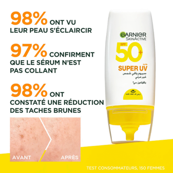 Garnier Super UV Serum Invisible Sunscreen 30ml – Image 2
