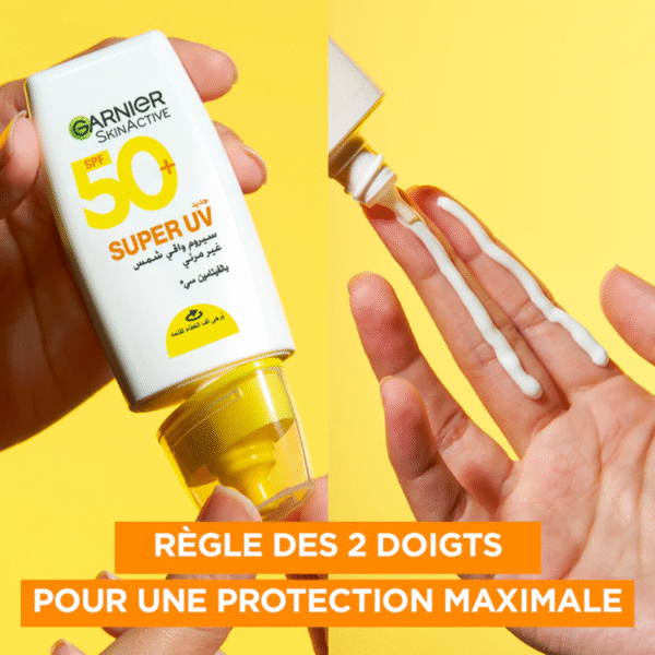 Garnier Super UV Serum Invisible Sunscreen 30ml – Image 5