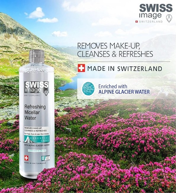 Swiss Image Essential Care Refreshing Micellar Water 400 ml – Image 4