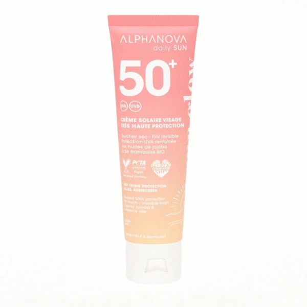 Alphanova Sun Glow Creme Solaire Spf50+ 50ml