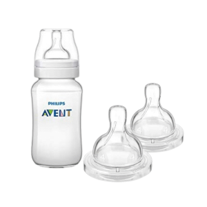 Avent Anti-colic Biberon 125ml Scf810/61+2 Tetine +6m Scf634/27