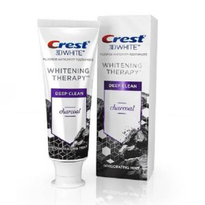 CREST 3D White Whitening Therapy Fluorure au Charbon de Bois 75ml
