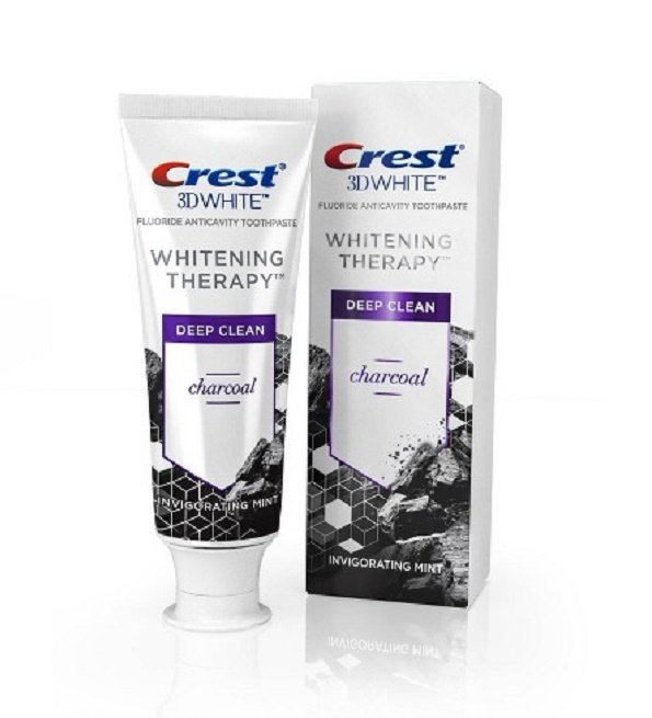 CREST 3D White Whitening Therapy Fluorure au Charbon de Bois 75ml