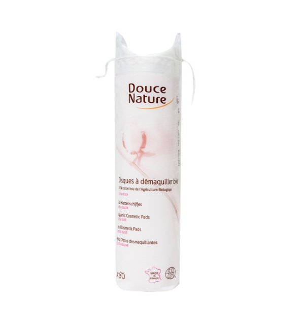 DOUCE NATURE DISQUES A DEMAQUILLER 80 UNITES
