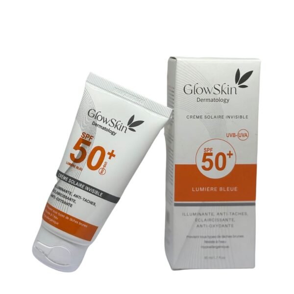 GlowSkin Dermatology – Crème Solaire Invisible SPF 50+ UVB UVA 40ml – Image 4
