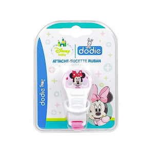 Dodie – Attache-sucette Ruban Disney Baby Minnie