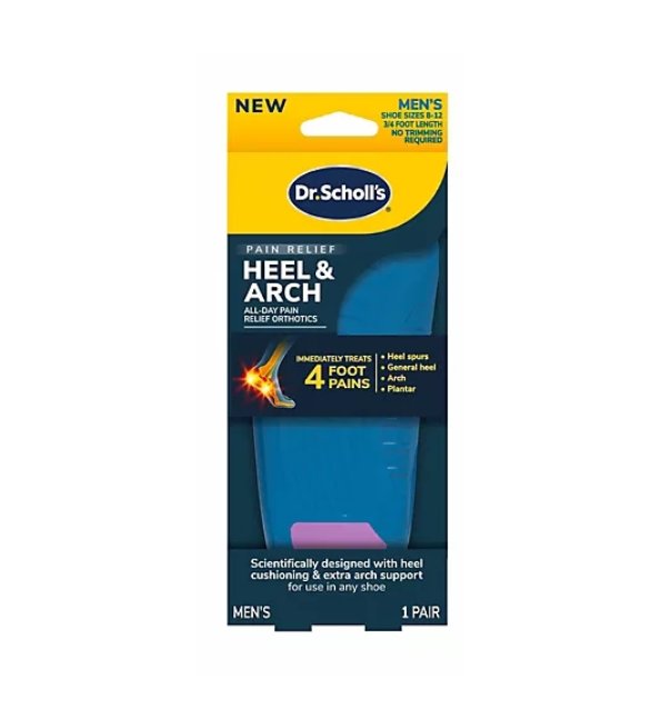 Dr.scholl’s Pain Relief Heel & Arch Men’s