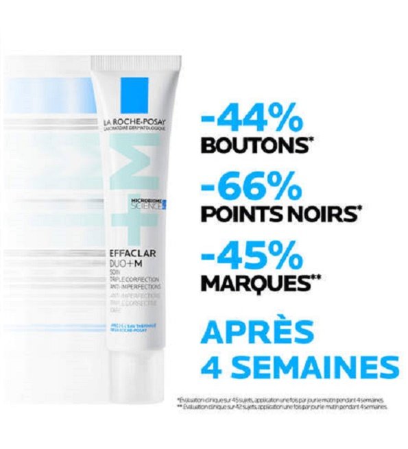 La Roche-Posay Effaclar Duo+ M Soin Triple Correction Anti-Imperfections | 40ml – Image 2