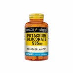 Mason Natural Potasium Gluconate 595mg 100 tablets 618-100A – Image 4