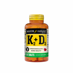 Mason Natural K2+D2 100 tablets
