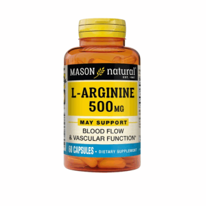 Mason Natural L-Arginine 500mg 60 capsules