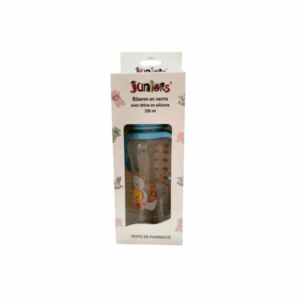 Juniors biberon en verre simple 240ml