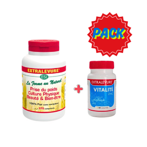 Extralevure 375 Comprimes + Vitalite Zinc Comprimes Pack
