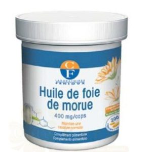 Fenioux Huile de Foie de Morue 400mg 50 Capsules