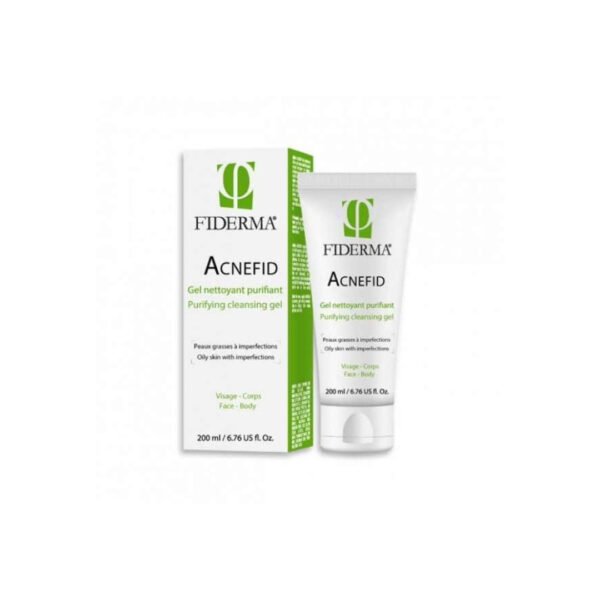 Fiderma Acnefid Gel Nettoyant scrub purifiant 150ml