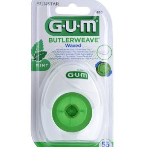 Gum Fil Dentaire ButlerWeave Mentholé Ciré Réf1855