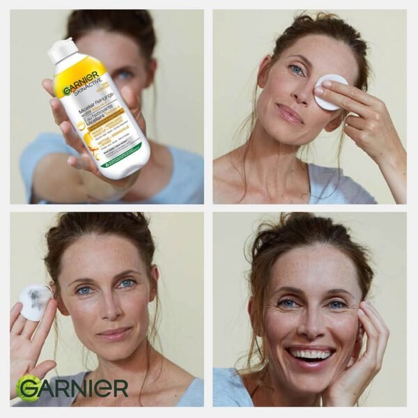 Garnier SkinActive Eau Micellaire Nettoyante à l’huile d’Argan 400ml – Image 5