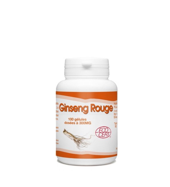 GPH Ginseng Rouge 100gelules dosees a 300mg