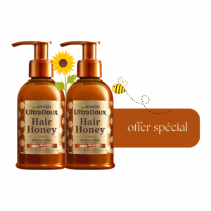 Garnier Ultra Doux Serum Hair Honey 115mlx2 Pack