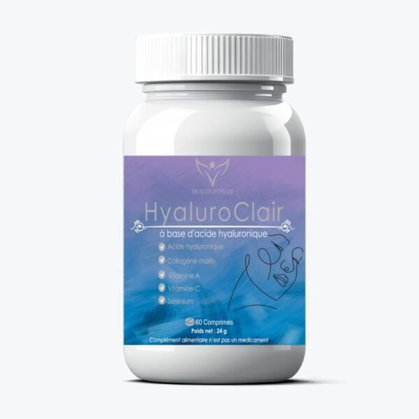Health Power HyaluroClair à base d’acide hyaluronique 60 Comprimés