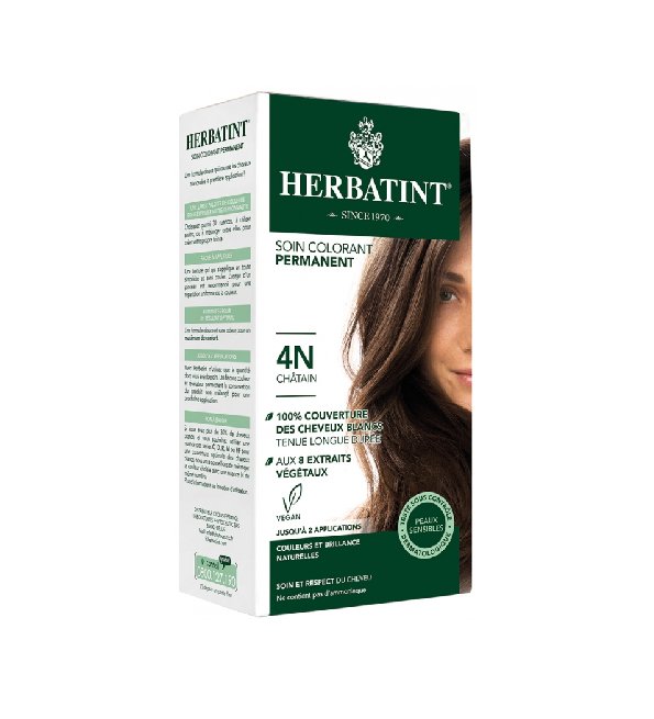 Herbatint Soin Colorant Permanent 4N Chatain