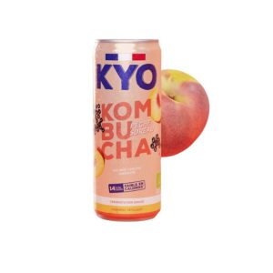 KYO KOMBUCHA CANETTE PECHE SUREAU 330ML