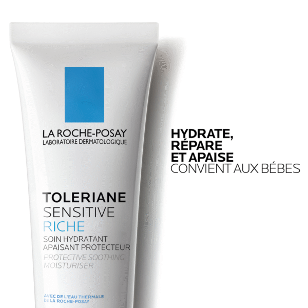 La Roche-Posay Toleriane Sensitive Riche Crème Hydratante Peau Sèche à Très Sèche | 40ml – Image 7