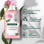 KLORANE APAISANT Shampoing Anti-irritation et Protecteur à la Pivoine BIO 200 ml – Image 5