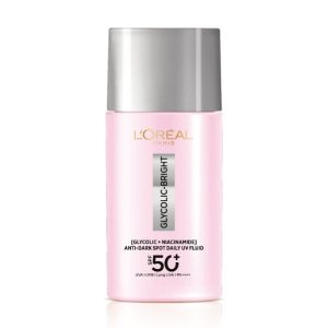 L’Oréal Paris Glycolic-Bright Fluide UV SPF 50+ PA++++ Anti-tâches 50ml