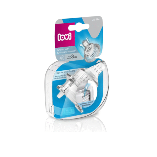 Lovi Tetine Dynamic Anti-Colic Large +3m Ref 18/750